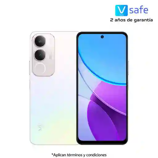 Celular Vivo Y19s 256 Gb 256 Gb 6 Gb Ram Plata Funda Protectora Cable Tipo C Adaptador