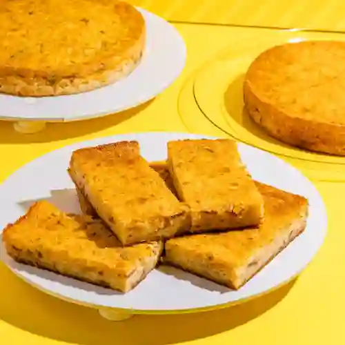 Porción de Torta de Almojábana