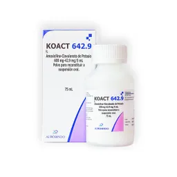Koact Suspensión Oral (600 mg / 42.9 mg)