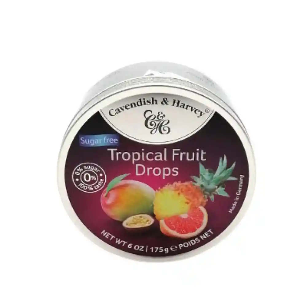Dulces Finos Cavendish Sugar Free Tropical Fruit