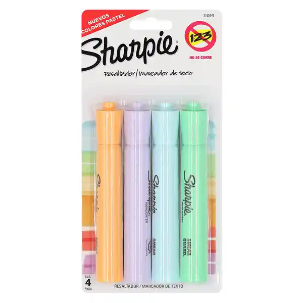 Sharpie Resaltador de Texto Colores Pasteles
