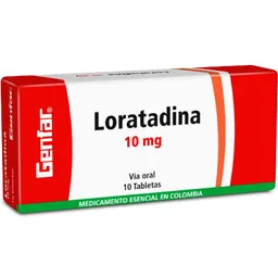 Loratadina Genfar(10 Mg)