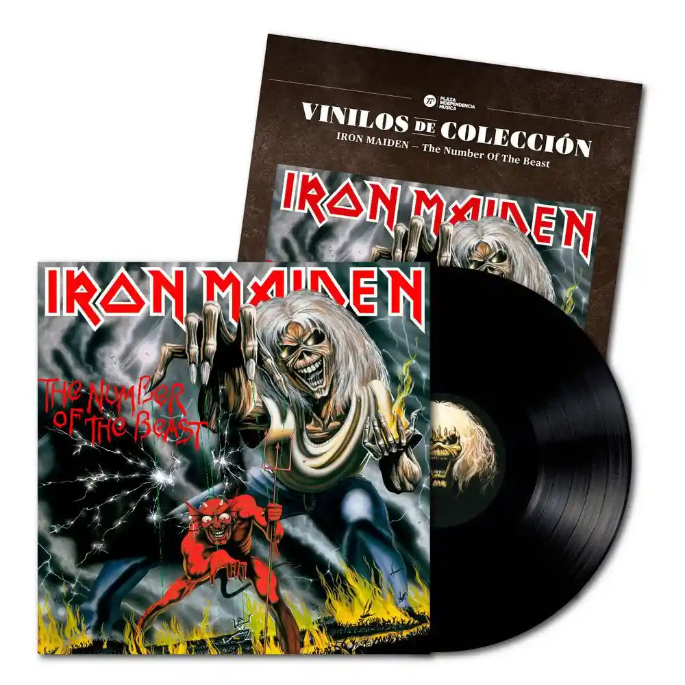 Viniloarock T4 Iron Viniloarock T4 Iron Maiden The El Tiempo