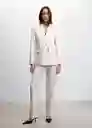 Pantalón Iguana Nude Talla S Mujer Mango