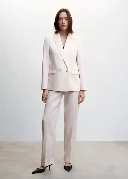 Pantalón Iguana Nude Talla S Mujer Mango