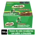 MILO NUGGETS cubiertos con sabor a chocolate 18 Unds x 20g c/u