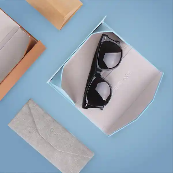 Inkanta Estuche de Gafas Azul