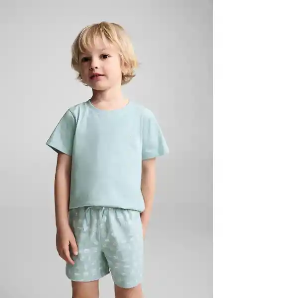 Pijama Island Agua Talla 67 Niños Mango