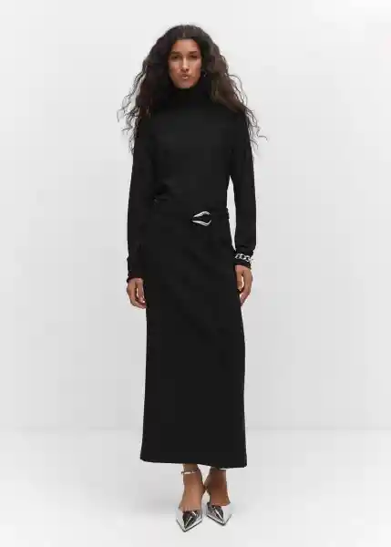 Jersey Luccac Negro Talla 26 Mujer Mango