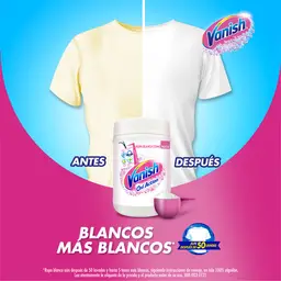 Vanish Quitamanchas en Polvo para Ropa Blanca
