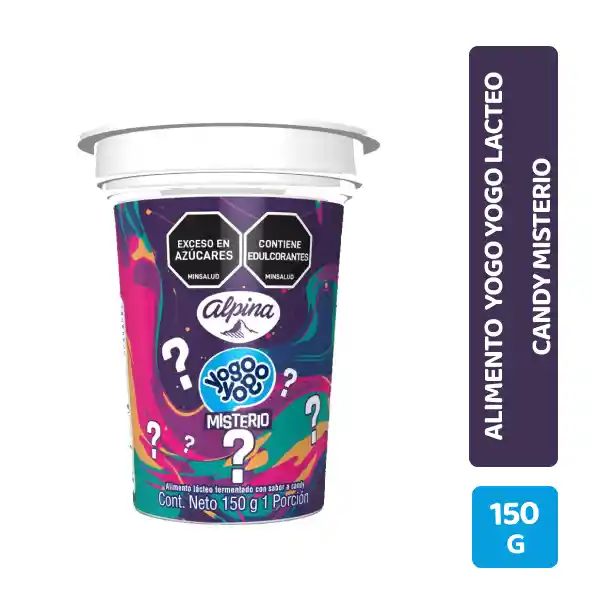 Yogo Yogo Alimento Lácteo Candy Misterio