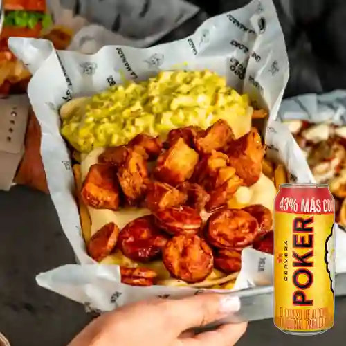 Combo Chicha Fries X1 + Poker 330 ml