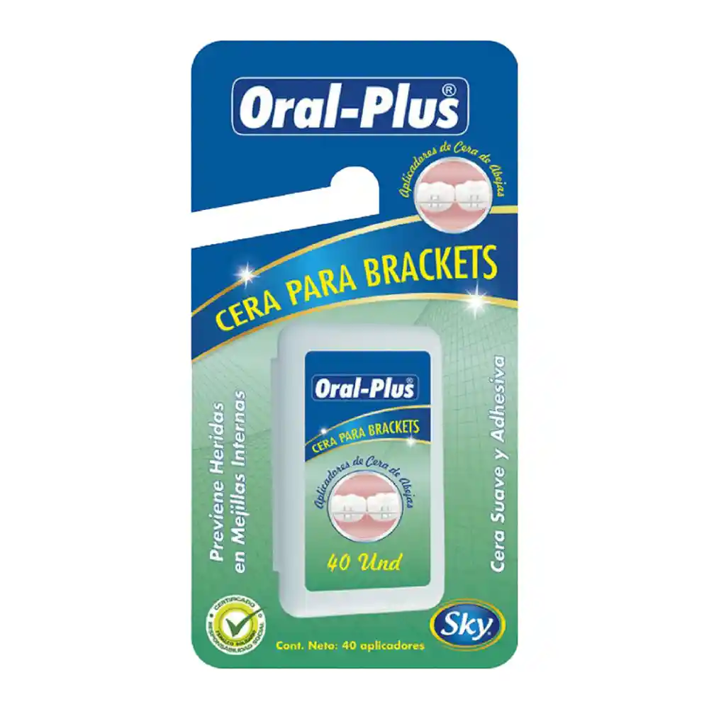 Cera Para Brackets Oral Plus