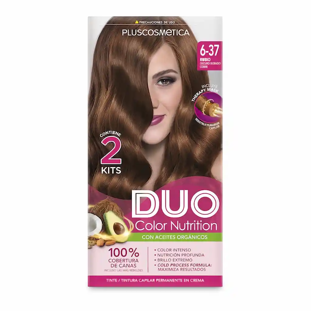 Duo Color Nutrition 6-37 Rubio Oscuro Do