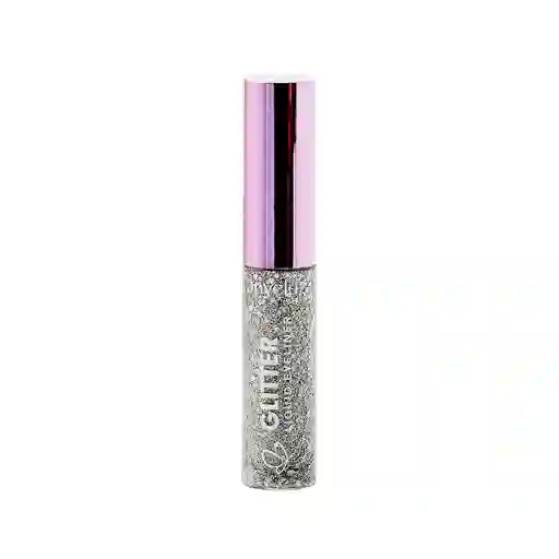 Glitter Delineador Liquido Anyeluz Tono 5 Plateado Tubo