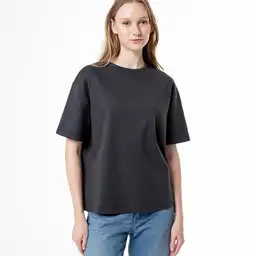 Camiseta Cuello Redondo Manga Corta S-negro 799