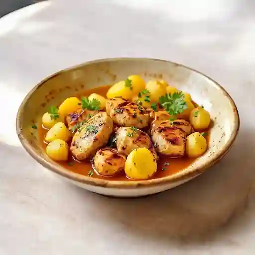 Trozos De Pollo Asados