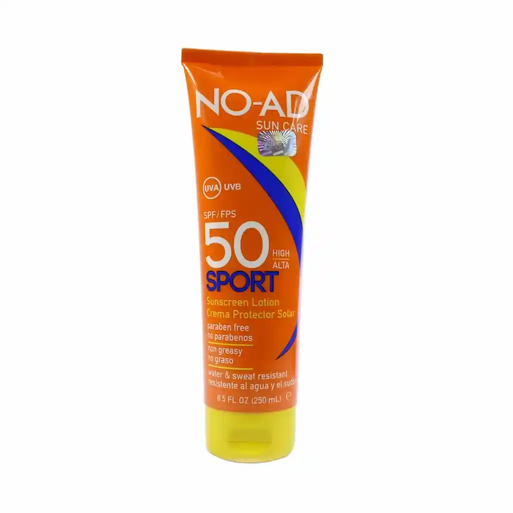 NO-AD Protector Solar Sport Crema Spf 50