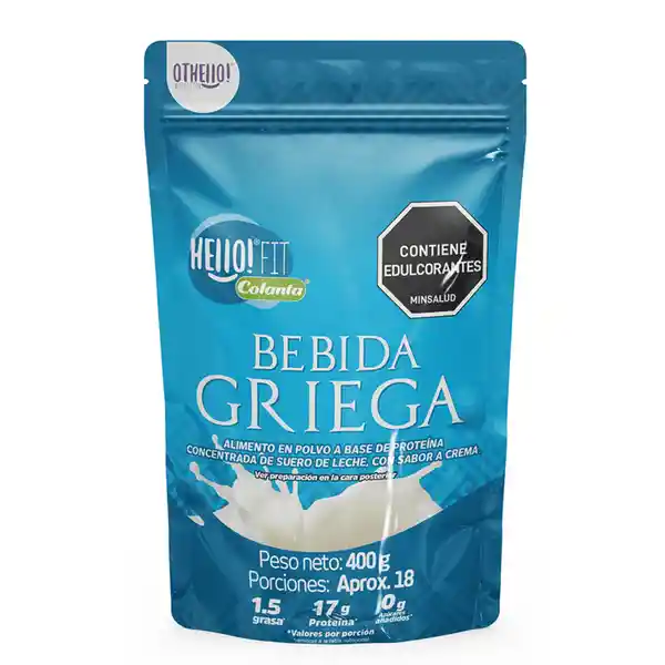 Colanta Bebida Griega Hello! Fit