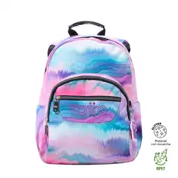 Morral Para Mujer Juvenil Porta Tablet 10" Tempera Glitter Rosado