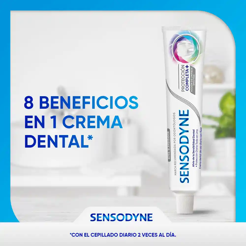 Crema Dental Sensodyne Proteccion Completa