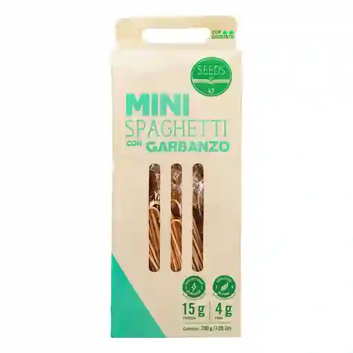 Seeds Espagueti Mini Con Garbanzo 4.7