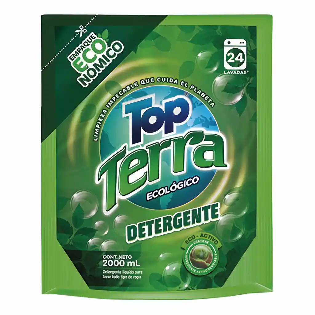 Top Terra Detergente Líquido Ecologico