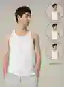 Camisilla Hombre Punto Blanco 744594