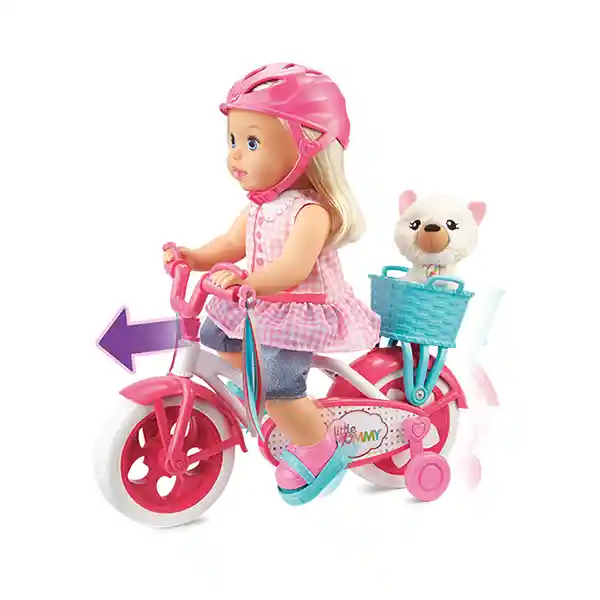 Little Mommy Muñeca Paseo en Bici