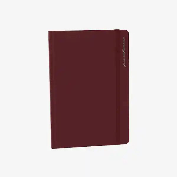 Inkanta Cuaderno Papel de Piedra Rayado Rojo