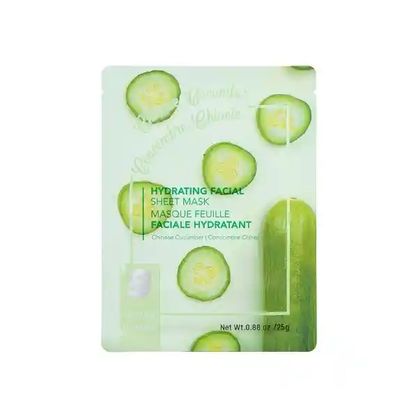 Mascarilla Facial Hidratante de Pepino Chino Miniso