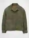 Chaqueta Hombre Verde Talla SMALL 1726309 American Eagle