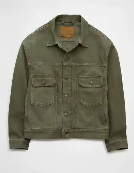 Chaqueta Hombre Verde Talla SMALL 1726309 American Eagle