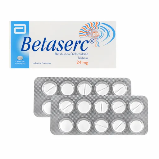 Betahistina La Francol Sa Betaserc 24Mg Caja X 20 Tabletas