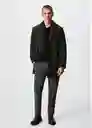 Abrigo Hake-I Dark Caza Talla XS Hombre Mango