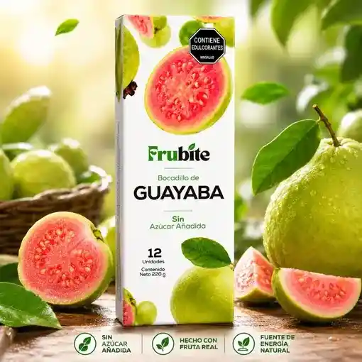 Bocadillo de Guayaba Sin Azúcar - Frubíte