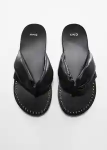 Sandalias Fomy Negro Talla 37 Mujer Mango