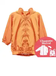 Chaqueta Para Bebé Naranja Talla 12/18 Meses