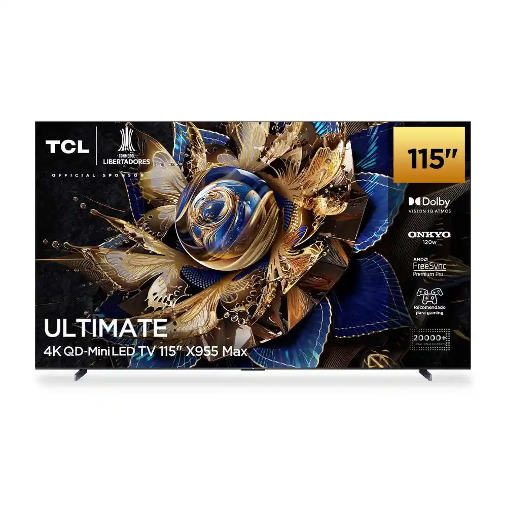 Televisor Tcl 115 Pulgadas Mini Led Uhd4k Smart Tv 115 X955 Max