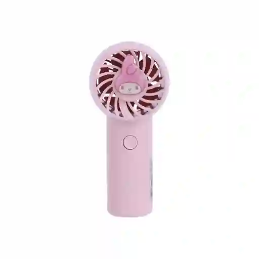 Ventilador de Mano my Melody Rosa Serie Sanrio Miniso