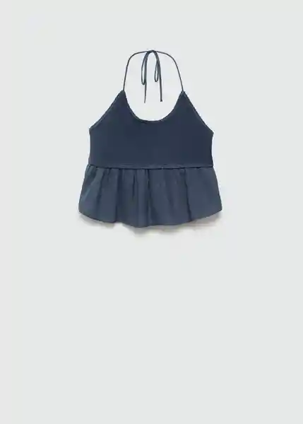 Top Meryr Navy Talla 22 Niñas Mango