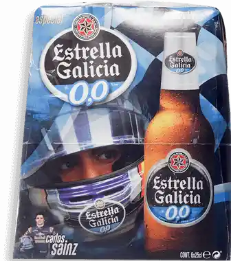 Estrella Galicia Cerveza Six Pack