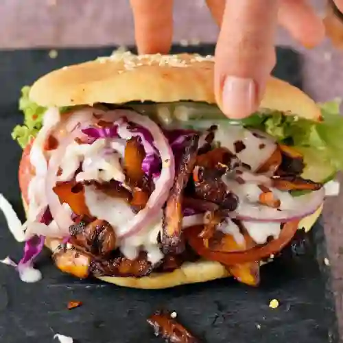 Hamburguesa Doble Carne Tradicional