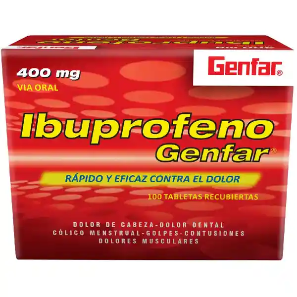 Genfar Ibuprofeno (400 mg)