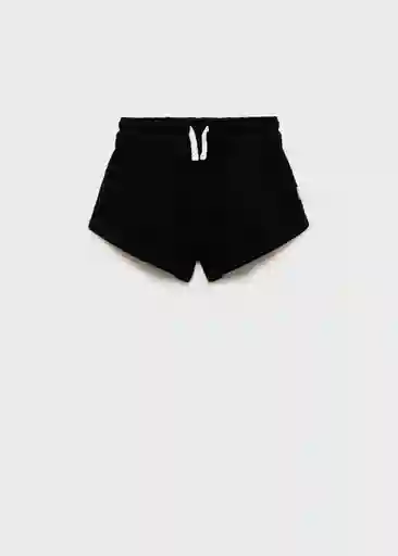 Short Lea Negro Talla 10 Niñas Mango