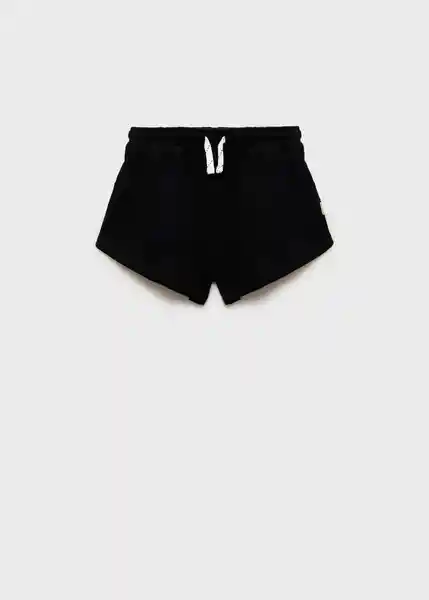 Short Lea Negro Talla 10 Niñas Mango