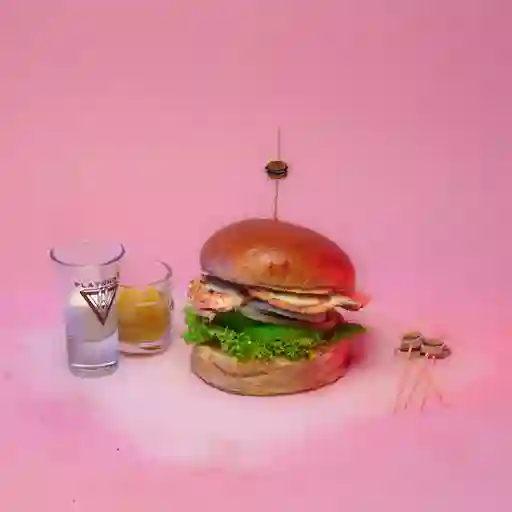 Hamburguesa de pollo