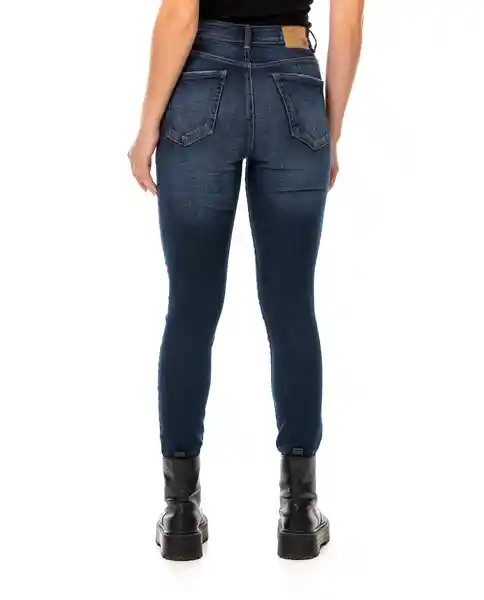 Jean Jegging Azul Índigo Talla 10 Rifle232e002