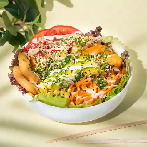 Bowl Ensalada de Camarones