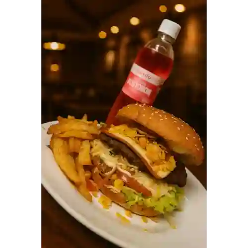 Combo Hamburguesa Mexicana
